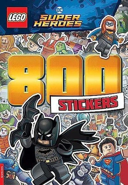 LEGO DC Super Heroes 800 Stickers | Michael O'Mara Books Ltd (İnce Kapak)