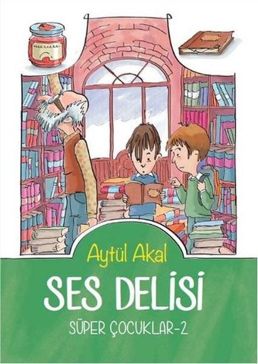 Ses Delisi - Süper Çocuklar 2 | Tudem Yayınları - Çocuk Kitapları Dizisi (İnce Kapak)