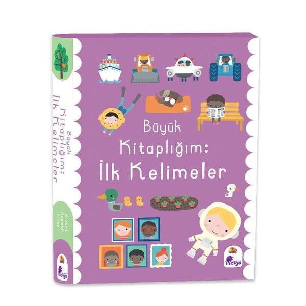 Büyük Kitaplığım: İlk Kelimeler | İndigo Çocuk (Ciltli)