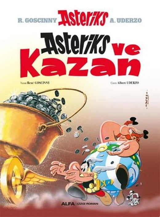 Asteriks ve Kazan | Alfa Yayıncılık (İnce Kapak)