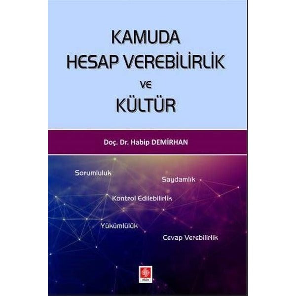 Kamuda Hesap Verebilirlik ve Kültür | Ekin Basım Yayın (İnce Kapak)