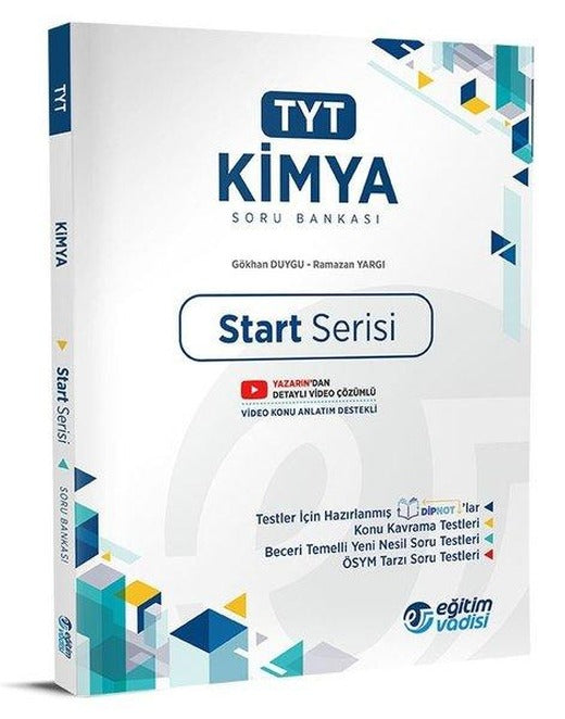 TYT Kimya Start Serisi Soru Bankası | Eğitim Vadisi (İnce Kapak)