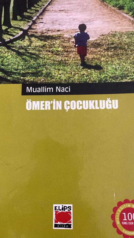 Ömer'in Çocukluğu - Muallim Naci kitap kapağı