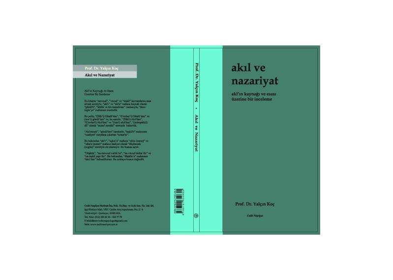 Akıl ve Nazariyat - Prof. Dr. Yalçın Koç kitap kapağı