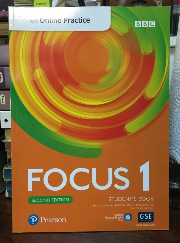 FOCUS 1 STUDENT BOOK - second edition ( ŞİFRELİ KODU KAZINMAMIŞTIR ) - MARTA UMINSKA kitap kapağı