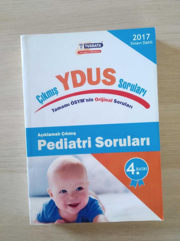 Tusdata Açıklamalı Çıkmış Pediatri Soruları - Çıkmış Ydus Soruları - TUSDATA kitap kapağı