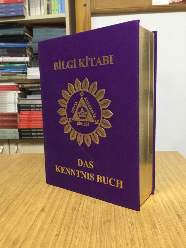 BİLGİ KİTABI Dünya Kardeşlik Birliği Mevlana Yüce Vakfı (Almanca) - Vedia Bülent (Önsü) Çorak kitap kapağı