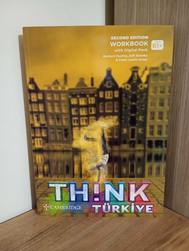 Think 3 B1+ Workbook - HERBERT PUCHTA - JEFF STRANKS kitap kapağı