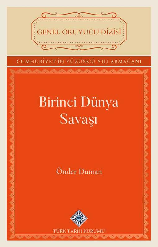Birinci Dünya Savaşı - Önder Duman kitap kapağı