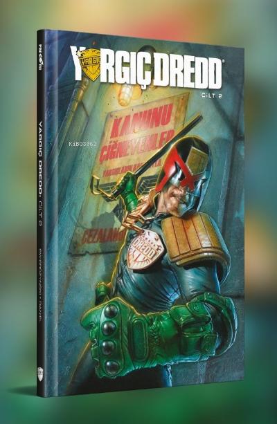 Yargıç Dredd Cilt 2 ( 7 - 12. Sayılar Birarada / Sert Kapak ) - Kollektif kitap kapağı