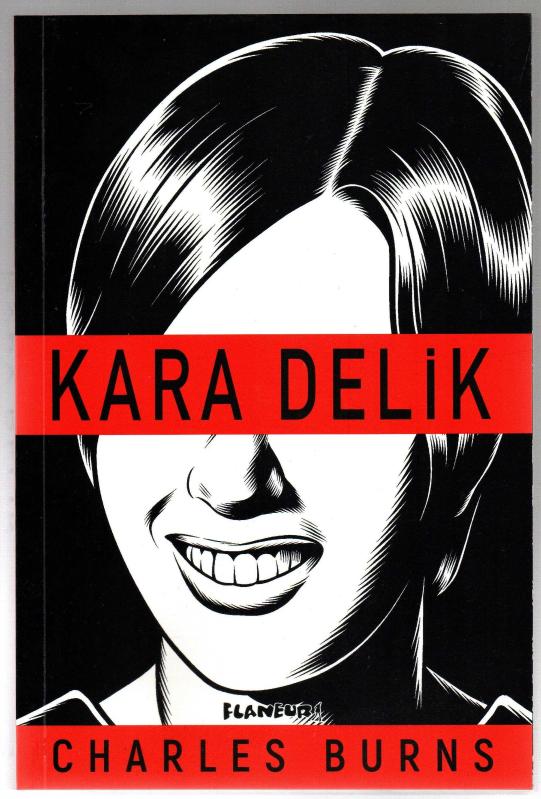 Kara Delik - Charles Burns kitap kapağı