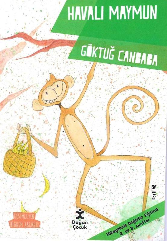 Havalı maymun - Göktuğ Canbaba kitap kapağı