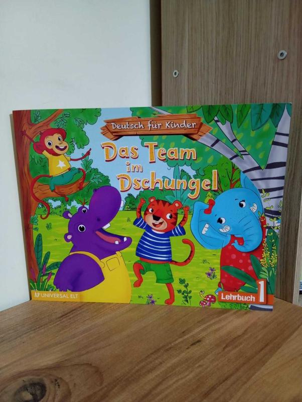 Das Team im Dschungel 1 Lehrbuch & Übungsbuch - Kollektif kitap kapağı