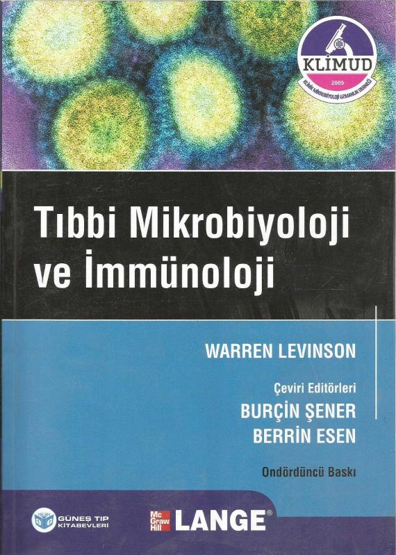 Tıbbi Mikrobiyoloji ve İmmünoloji - Warren Levinson kitap kapağı
