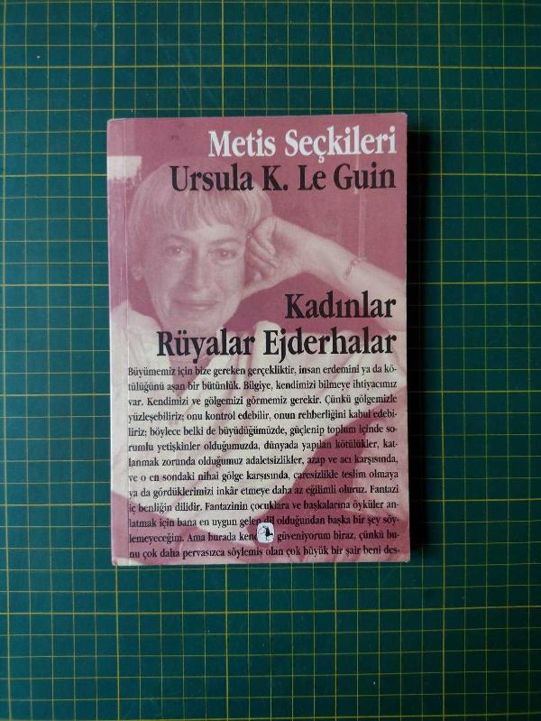 Kadınlar Rüyalar Ejderhalar - Ursula K. Le Guin kitap kapağı