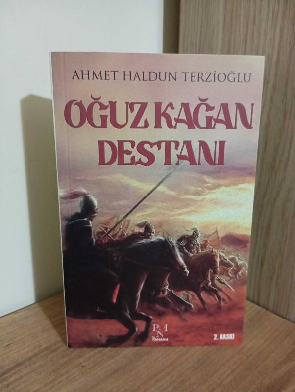 Oğuz Kağan Destanı - Ahmet Haldun Terzioğlu kitap kapağı