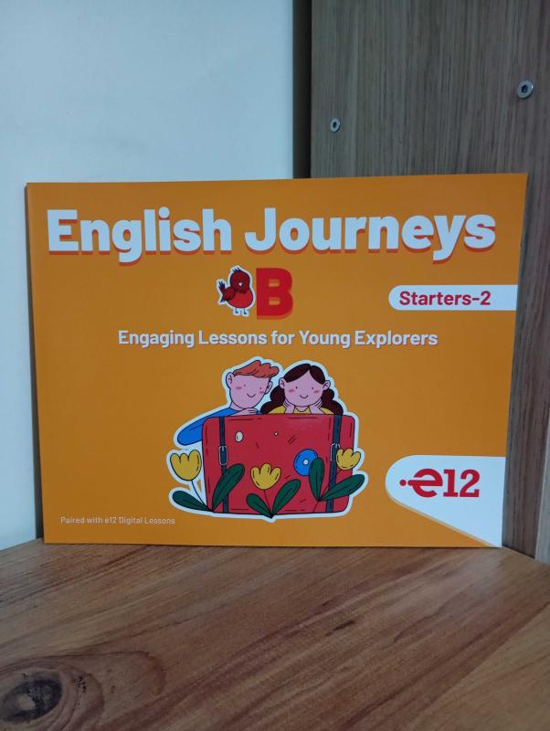 English Journeys B Starters 2 Student's Book (Pre A1.2) e12 Digital Lessons - Kollektif kitap kapağı