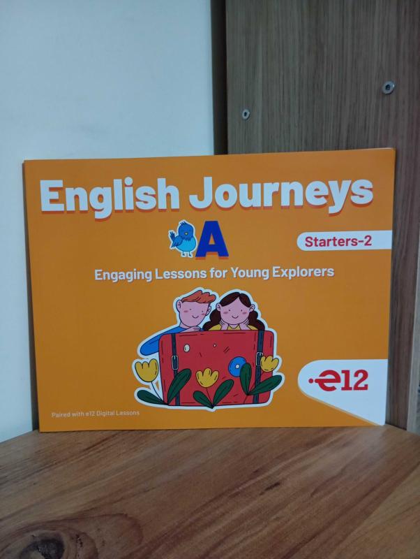 English Journeys A Starters 2 Student's Book (Pre A1.2) e12 Digital Lessons - Kollektif kitap kapağı