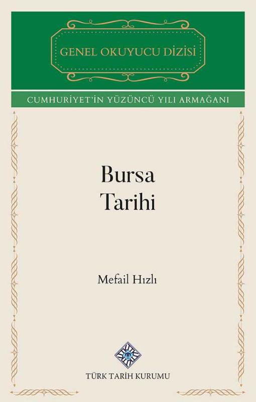 Bursa Tarihi - Mefail HIZLI kitap kapağı