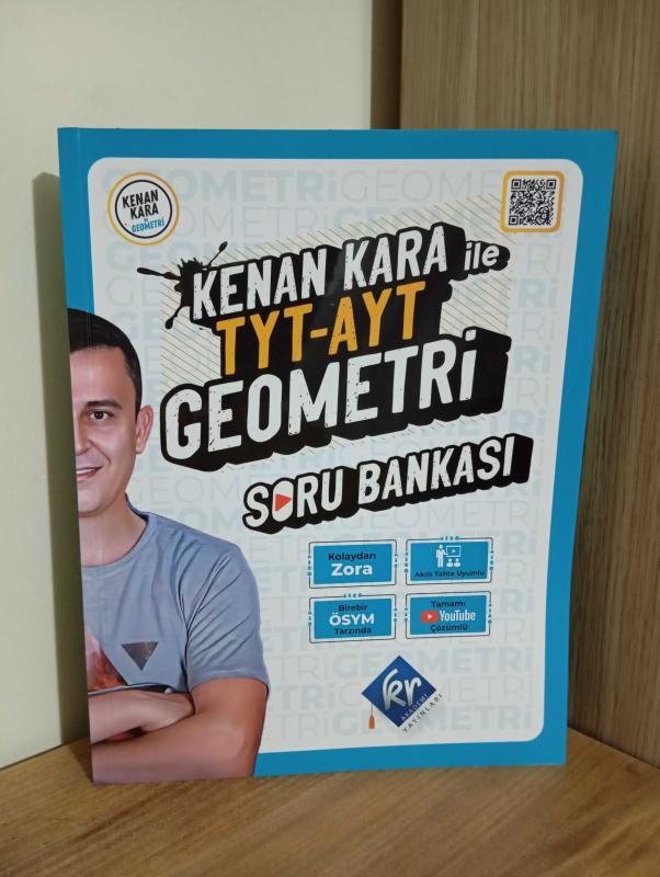 Kenan Kara İle TYT-AYT Geometri Soru Bankası - Kenan Kara kitap kapağı