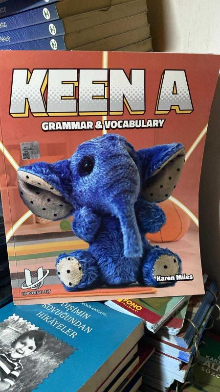 Keen A Grammar & Vocabulary / UNIVERSAL ELT - Karen MILES kitap kapağı