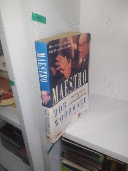 Maestro: Greenspan's Fed and the American Boom - Bob Woodward kitap kapağı