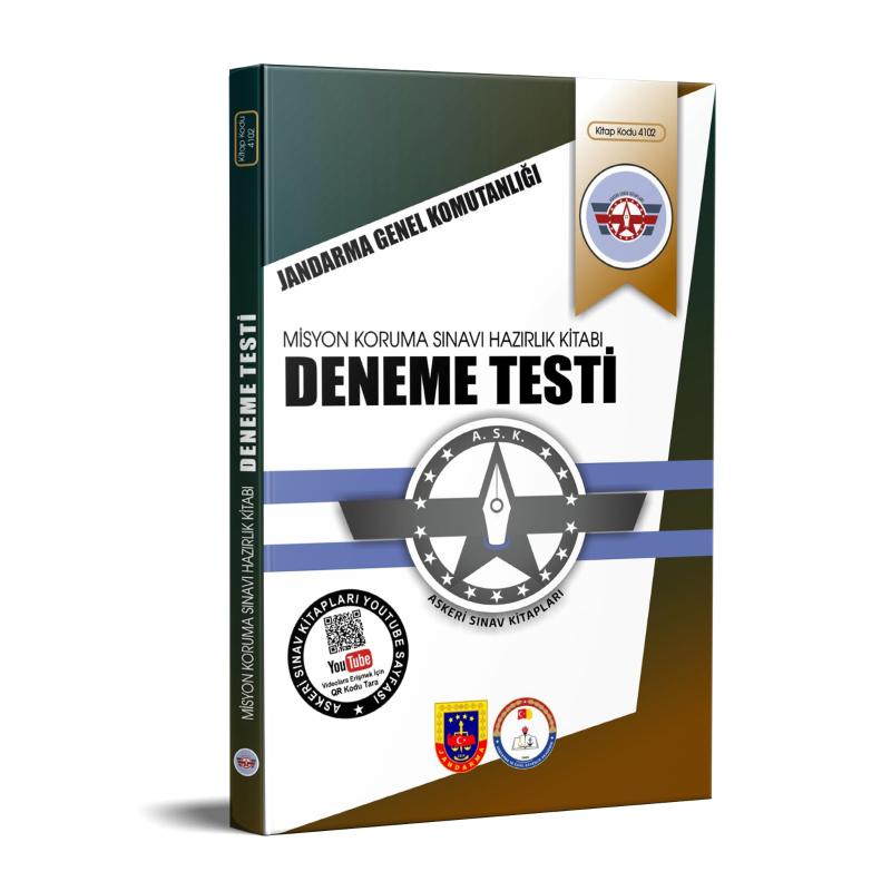 Jandarma Misyon Koruma Sınavına Hazırlık Kitabı Deneme Testi - Doç.Dr.Mehmet ER kitap kapağı