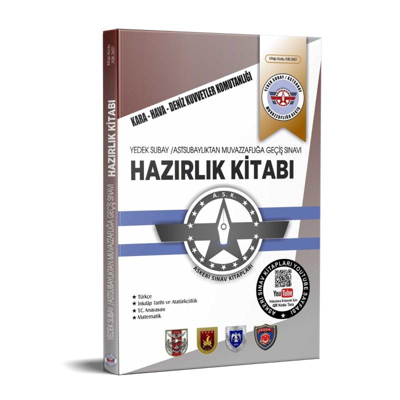 Yedek Subaylıktan Muvazzaflığa Geçiş Sınavına Hazırlık Kitabı (Konu Anlatımlı, Soru Bankası, Deneme Testi) - Doç.Dr.Mehmet ER kitap kapağı