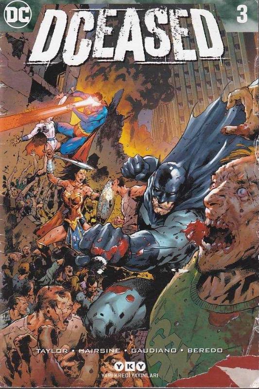 Dceased 1 - Tom Taylor kitap kapağı