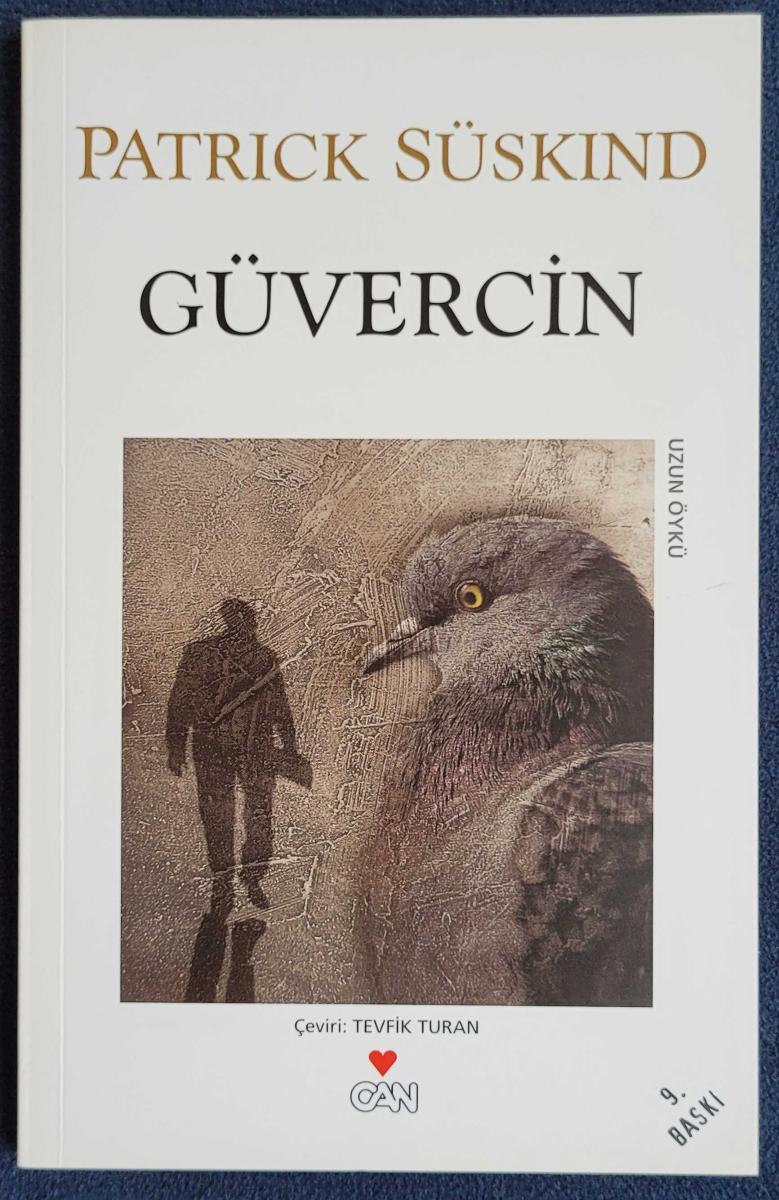 Güvercin - Patrick Süskind kitap kapağı
