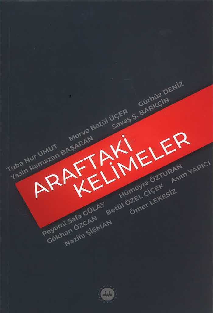 Araftaki Kelimeler-dib- - KOMİSYON kitap kapağı