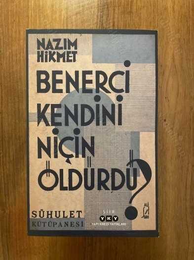 Benerci Kendini Niçin Öldürdü? - Nazım Hikmet kitap kapağı