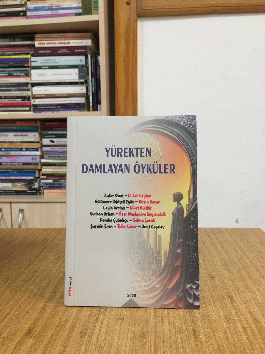 Yürekten Damlayan Öyküler - Komisyon kitap kapağı