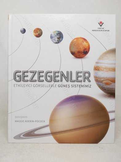 Gezegenler - Etkileyici Görsellerle Güneş Sistemimiz (Ciltli - Büyük Boy) - Maggie Aderin-Pocock kitap kapağı