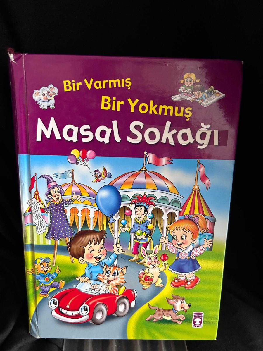 Bir Varmış Bir Yokmuş Masal Sokağı (Fleksi Kapak) - İnci Ceren - Timaş Çocuk - İnci Ceren kitap kapağı