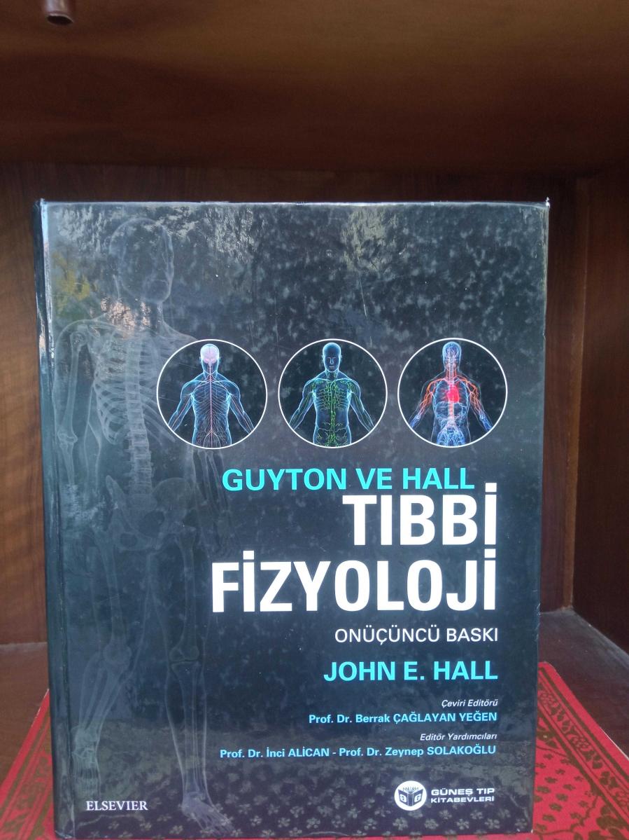 Guyton Ve Hall Tıbbi Fizyoloji - JOHN E. HALL kitap kapağı
