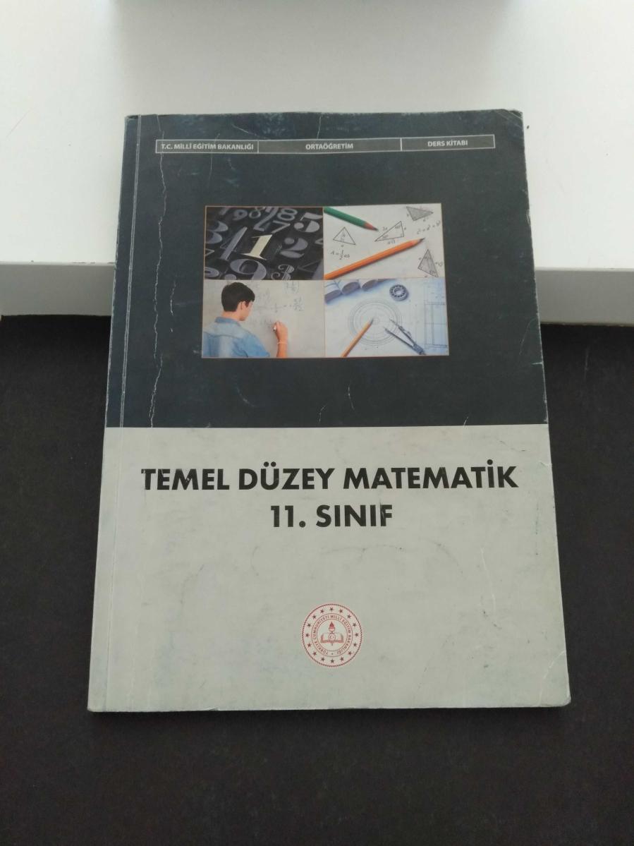 Ortaöğretim 11.Sınıf Temel Düzey Matematik Ders Kitabı -2025 - FATİH BULUT, HAKAN TARKU, MAHMUT GÖKŞEN kitap kapağı