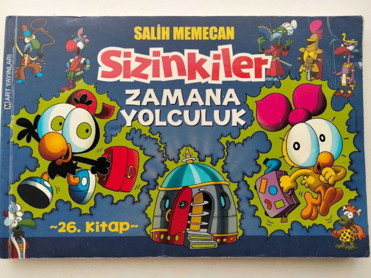 Sizinkiler - Zamana Yolculuk - Salih Memecan kitap kapağı