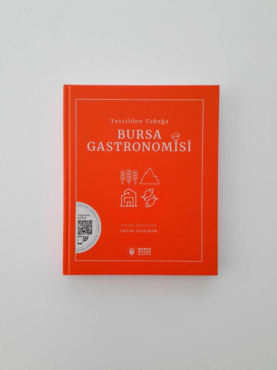 Tescilden Tabağa Bursa Gastronomisi - Haz : Fatih Yıldırım kitap kapağı
