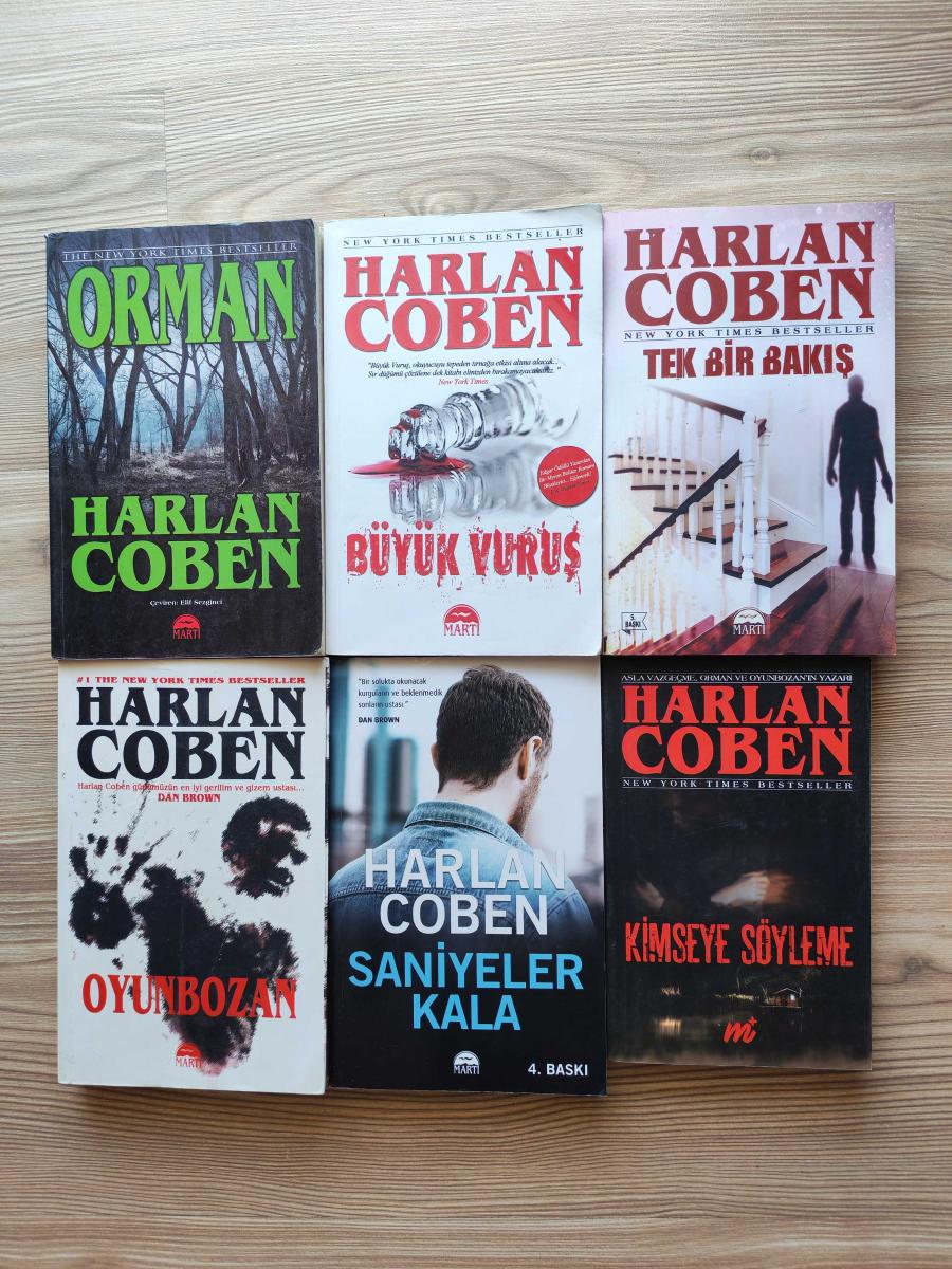Tek Bir Bakış - Harlan Coben kitap kapağı