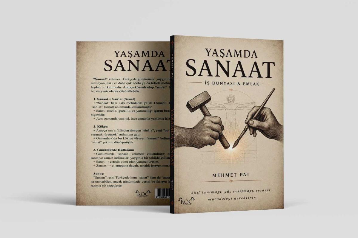 Yaşamda Sanaat İş Dünyası & Emlak - MEHMET PAT kitap kapağı