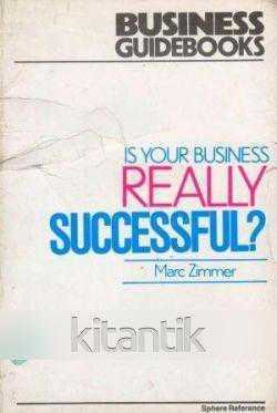 Business Guidebooks / IsYour Business Really Successful? (1986 Yılı İlk Baskısı) - MARC ZIMMER kitap kapağı