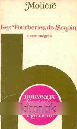 Les Fourberies De Scapin (Texte Integral) / 1986 Yılı 13. Baskısı - MOLIÉRE kitap kapağı