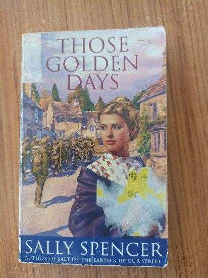 Those Golden Days - Sally Spencer kitap kapağı
