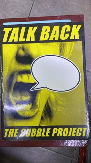 Talk Back: The Bubble Project - Ji Lee kitap kapağı