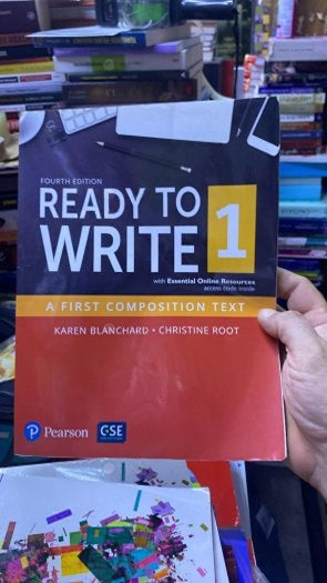 READY TO WRITE 1 : A First Composition Text (fourth Edition ) (ACCESS KODU AÇILMAMIŞTIR) - Karen Blanchard , Christine Root kitap kapağı
