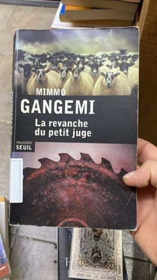 la revanche du petit juge - Mimmo Gangemi kitap kapağı