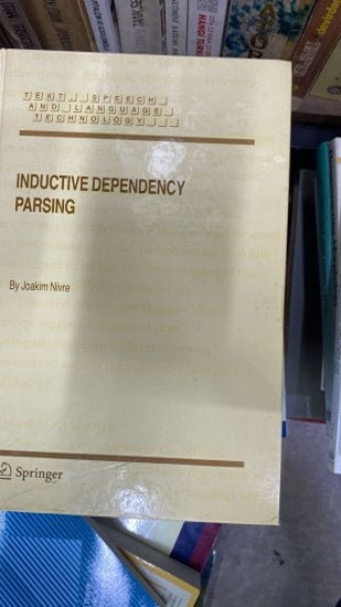 Inductive Dependency Parsing: 34 (Text, Speech and Language Technology) - Joakim Nivre kitap kapağı