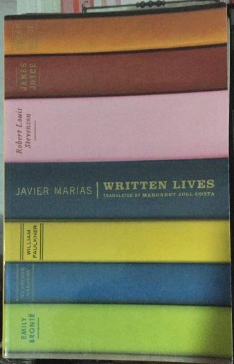 Written Lives - Javier Marías kitap kapağı