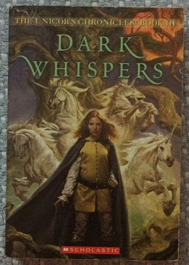Dark Whispers: The Unicorn Chronicles: Book Three - BRUCE COVILLE kitap kapağı